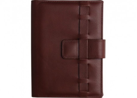 CAG1737-Agenda din piele CHIARA MARRONE 17×24 cm