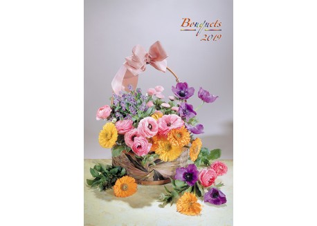 Calendar personalizat 2019 Bouquets